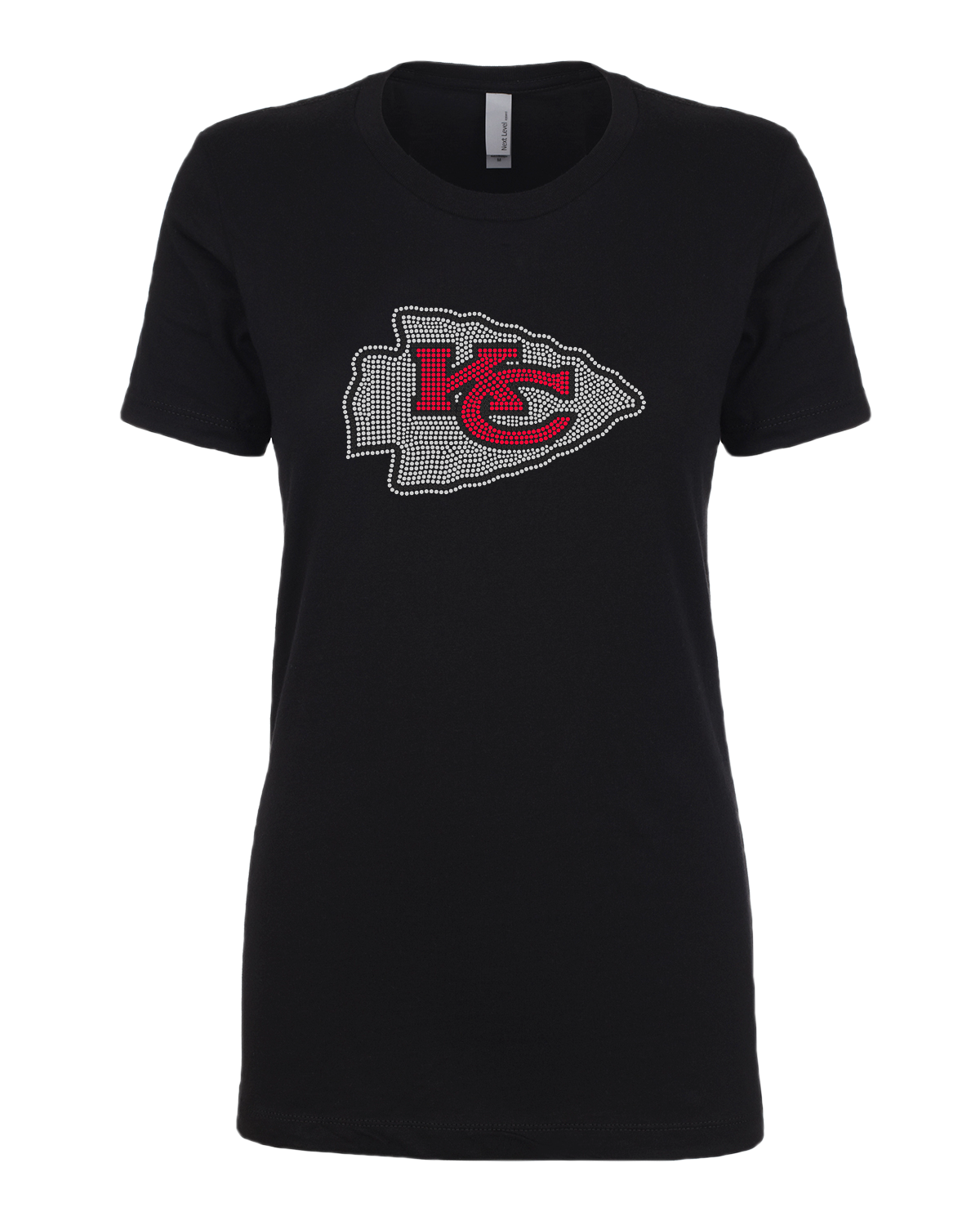 Kansas City Chiefs Ladies Gameday Bling Jersey - Sports Addict